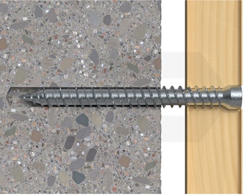 Fischer FFSZ 7,5x252mm Kozijnschroef Met Cilinderkop TX30-3
