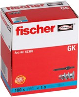 Fischer GK Gipsplaatplug (100 Stuks)-2