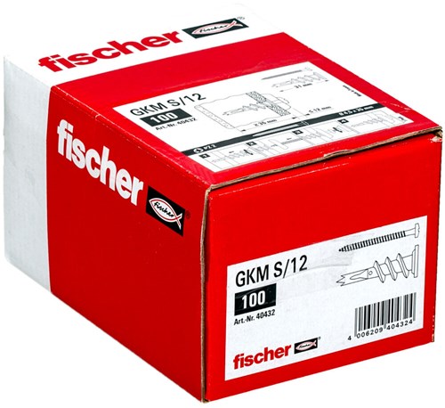 Fischer GKM Gipsplaatplug Metaal Schroef-2