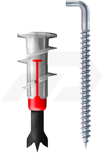 Fischer Duoblade Gipsplaatplug Met Schroefduim (6 Stuks)