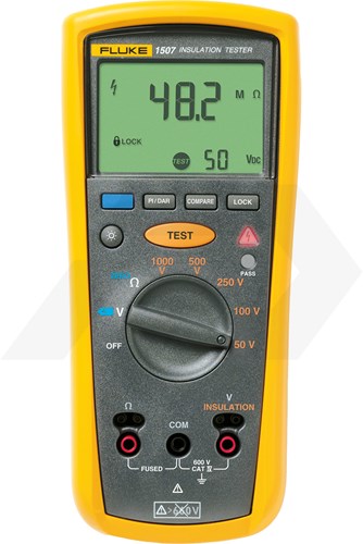 Fluke 1507 Isolatieweerstandtester