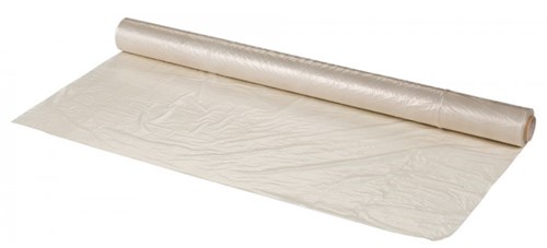 Foliefol Bouwfolie 4x50m T100 30 Mµ Transp.