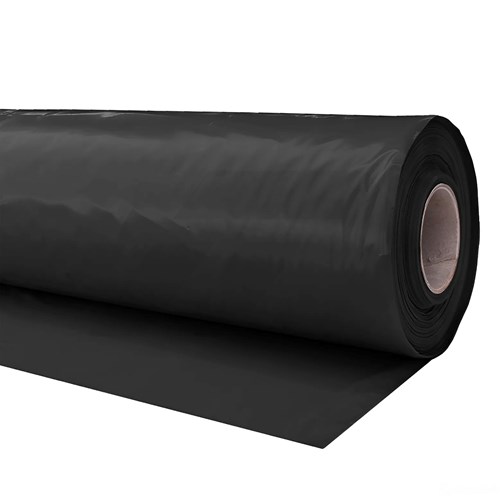 Pandser Bouwfolie 6x50 Mtr. 30 Mµ Zwart