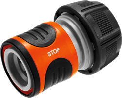 Gardena Slangkoppeling Met Waterstop 3/4" (19mm)