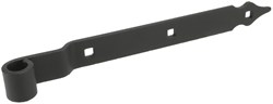 GB Heng voor vlakwerk Rustica 300x30mm Zwart Gecoat