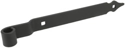 GB Heng voor vlakwerk Rustica 300x40mm Zwart Gecoat