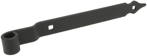 GB Heng voor vlakwerk Rustica 300x40mm Zwart Gecoat