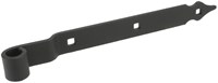 GB Heng voor vlakwerk Rustica 600x40mm Zwart Gecoat