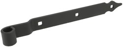 GB Heng voor vlakwerk Rustica 600x40mm Zwart Gecoat