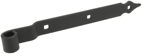 GB Heng voor vlakwerk Rustica 600x40mm Zwart Gecoat