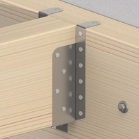 GB Raveeldrager 190/59x110mm Met Strip Verzinkt-2