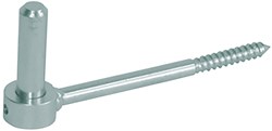 GB Schroefduim verstelbaar pen Ø16x50mm Verzinkt