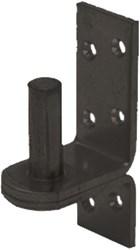 GB Verhoogde plaatduim pen Ø16x45mm hart 35mm Zwart Gecoat
