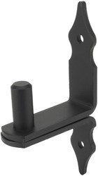GB Verhoogde plaatduim Rustica pen Ø16x35mm hart 60mm Zwart Gecoat