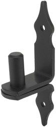 GB Verhoogde plaatduim Rustica pen Ø16x45mm hart 35mm Zwart Gecoat