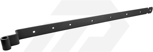 GB Bochtheng 950x45mm Voor Pen Ø16 Zwart Gecoat