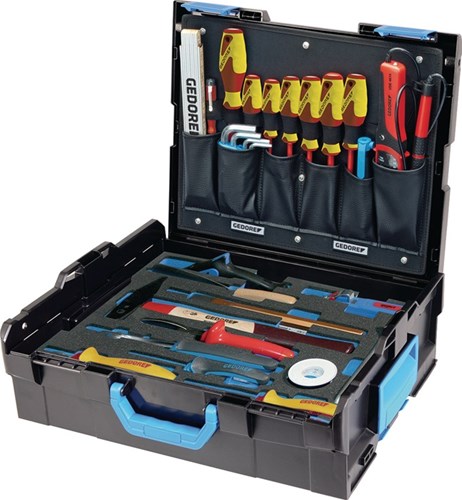 Gedore 1100-02 GEDORE L-BOXX 136 met assortiment voor elektriciens 36-dlg