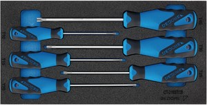 GEDORE 1500 ES-2163 TXB Schroevendraaierset Met 3-component Handgreep 6 Delig 1616625 62362 GEDORE 1500 ES-2163 TXB Schroevendraaierset Met 3-component Handgreep 6 Delig 1616625 62362