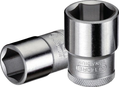 Gedore 19 27 Dopsleutel 1/2" 6-kant 27 mm
