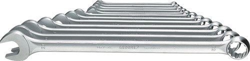 Gedore 7 XL-012 Ringsteeksleutel-set, extra lang 12-dlg 10-32 mm