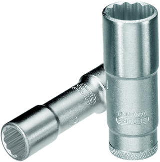 Gedore D 30 L 19 Dopsleutel 3/8", lang UD 19 mm