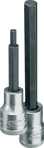 Gedore IN 19 L 7-100 Dopsleutel-schroevendraaier 1/2", lang 7 mm