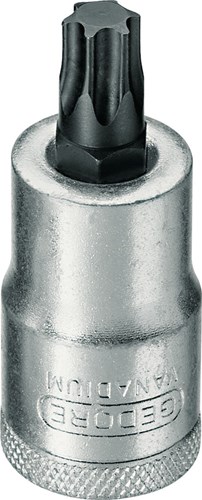 Gedore ITX 19 T27 Dopsleutel-schroevendraaier 1/2" TX T27