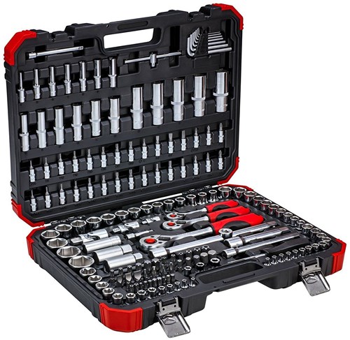 Gedore Red R4560.3172 Dopsleutelset 1/4",3/8" & 1/2" 172-Dlg