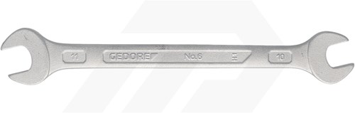 Gedore 6 10X11 Steeksleutel 10x11 mm