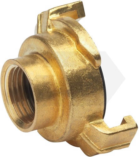 Geka Koppeling Binnendraad 3/8" Messing
