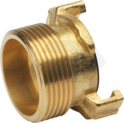 Geka Koppeling Buitendraad 1 1/2" Messing