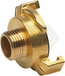 Geka Koppeling Buitendraad 1/2" Messing