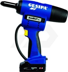 Gesipa AccuBird Pro CAS Popnageltang 2,4-6,0mm (1x 2,0Ah)