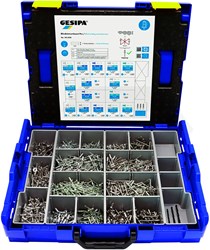 Gesipa Popnagelassortiment 1578-Delig 3,2 - 4,8mm (In L-Boxx)