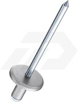 Gesipa Popnagel 3,0x7mm Aluminium/Staal Bolkop (500 Stuks)