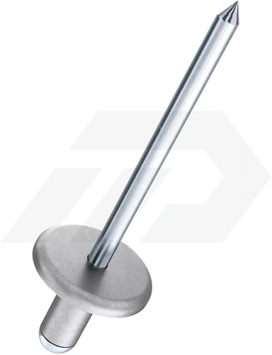 Gesipa Popnagel 3,0x7mm Aluminium/Staal Bolkop (500 Stuks)