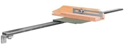 Gjerde Geleiderbaan NL Met Steunen Compleet (1400x50x20mm/2mm) RVS T.B.V. 1603-NL