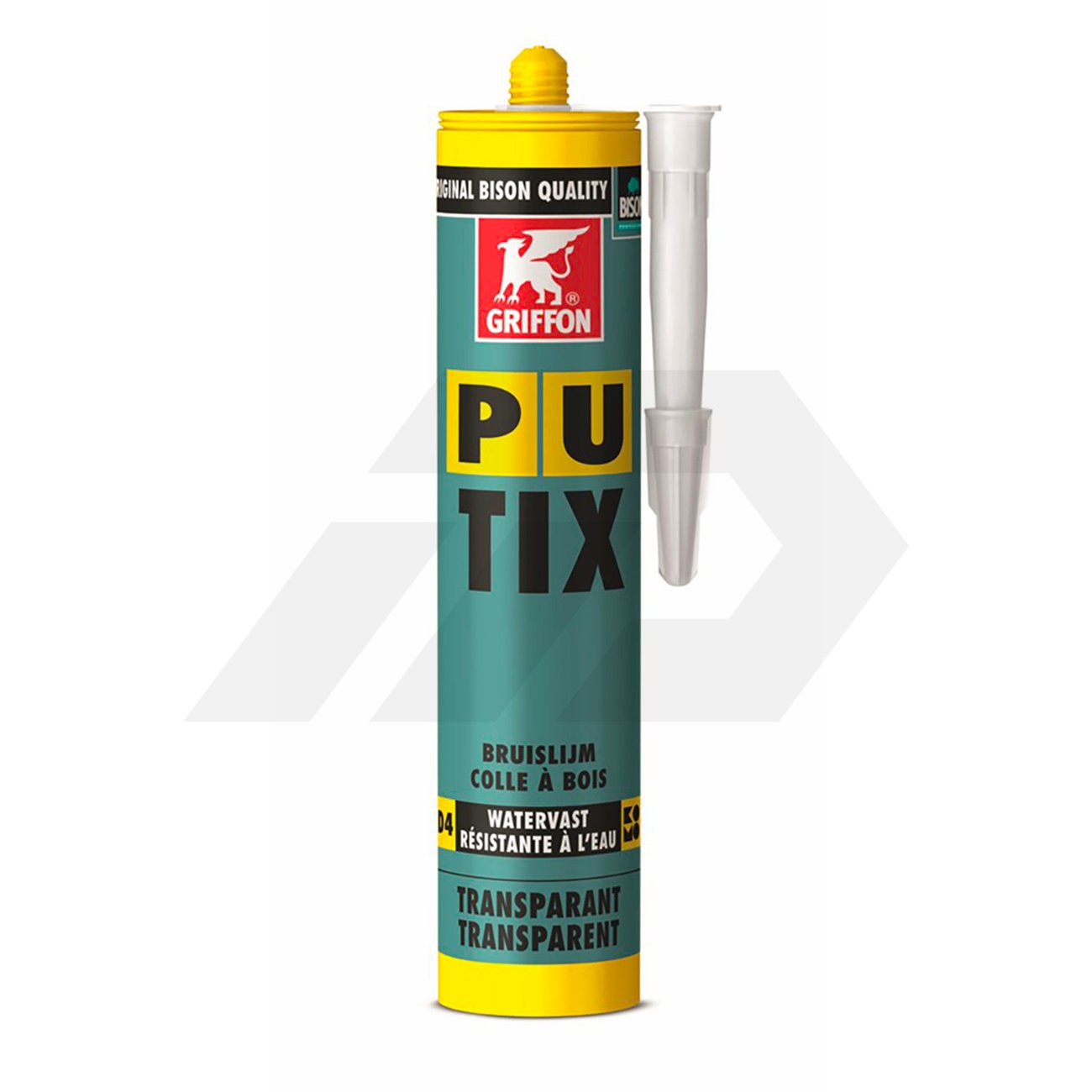 Griffon PU-Tix Houtlijm Bruisend Transparant D4 (310ml)