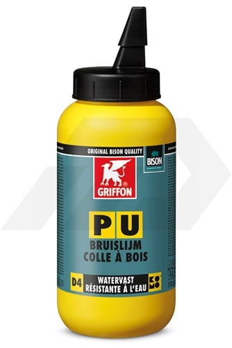 Bison PU Bruislijm Bruin/Transparant D4 (750 Gram)