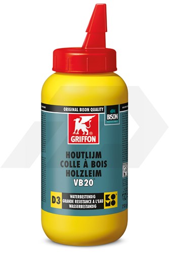 Griffon VB20 PVAc Houtlijm D3 (750 Gram)
