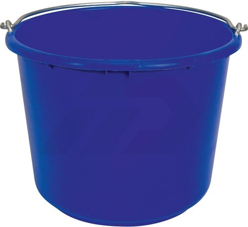 Gripline Bouwemmer 12L Blauw Met Metalen Ogen