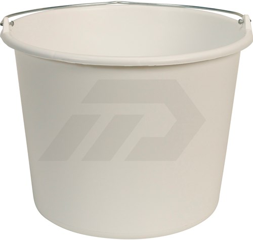 Gripline Bouwemmer 12L Wit Eco