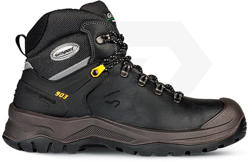 Grisport 903L Werkschoen Hoog S3 Zwart Mt 46