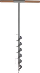 Handgrondboor Ø 90mm Grijs (107 cm)