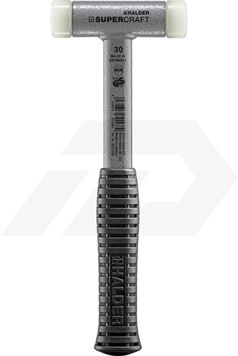 Halder Supercraft Terugslagvrije Nylon Hamer 30mm 