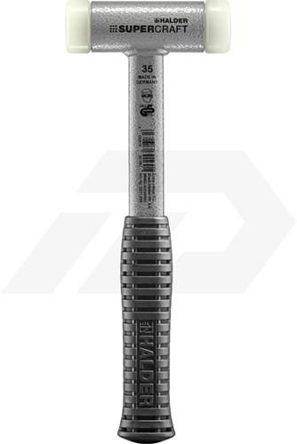 Halder Supercraft Terugslagvrije Nylon Hamer 35mm