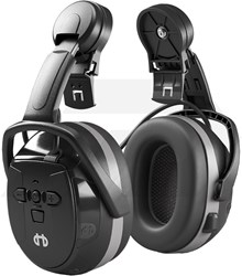 Hellberg 48100-001 HXstream Gehoorkap Met Helmmontage Met Bluetooth