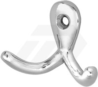 Hermeta 0560-93 Handdoekhaak Aluminium Vernikkeld