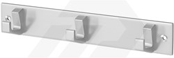 Hermeta 0653-01 Handdoekrek Met 3 Haken Aluminium F1