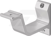 Hermeta 3550-01 Leuninghouder 58mm Vlak Aluminium F1